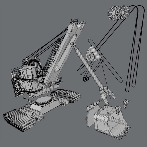 Rope Shovel