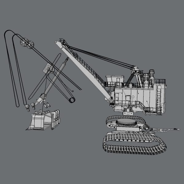 Rope Shovel