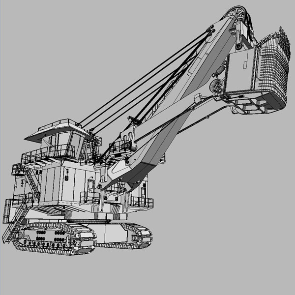 Rope Shovel P H 4100XPC