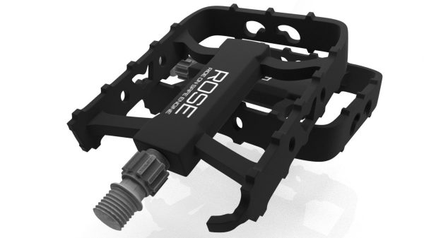 ROSE MTB CNC Pedal Black Low-poly 3D model