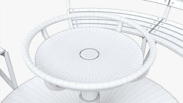 Roundabout bench 01