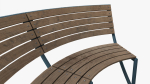 Roundabout bench 01
