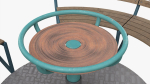 Roundabout bench 01