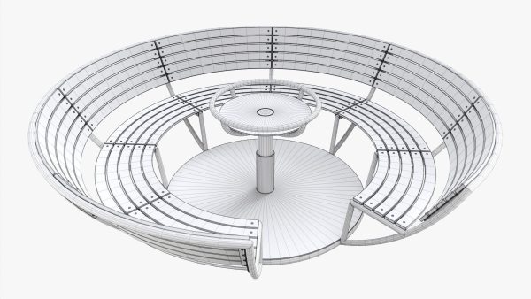 Roundabout bench 01