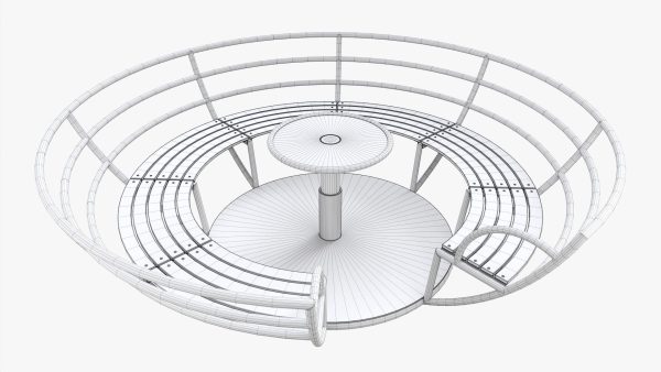 Roundabout bench 02