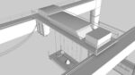 RTG Gantry  Port Crane Low poly