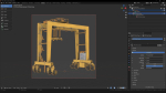 RTG Port Crane PBR