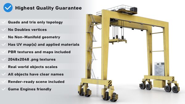RTG Port Crane PBR