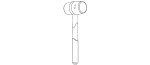 Rubber Mallet with Wooden Handle