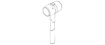 Rubber Mallet with Wooden Handle