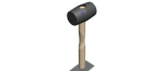 Rubber Mallet with Wooden Handle