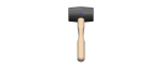Rubber Mallet with Wooden Handle