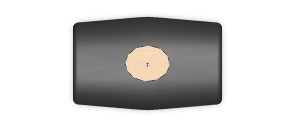 Rubber Mallet with Wooden Handle