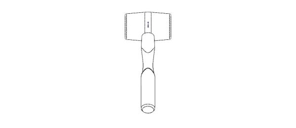 Rubber Mallet with Wooden Handle