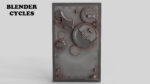 Rusted Metal Bunker Door Collection
