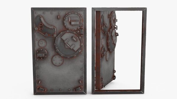 Rusted Metal Bunker Door Collection