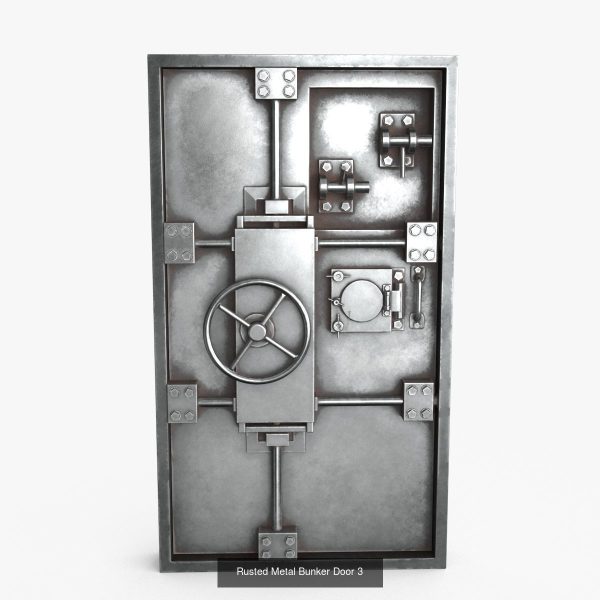 Rusted Metal Bunker Door Collection