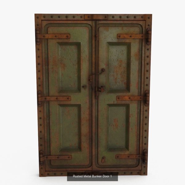 Rusted Metal Bunker Door Collection