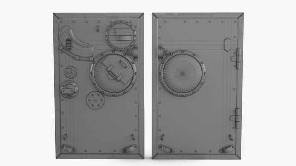 Rusted Metal Bunker Door Collection