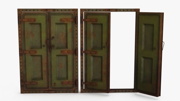 Rusted Metal Bunker Door Collection