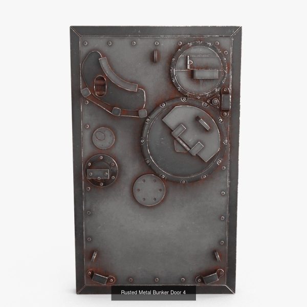 Rusted Metal Bunker Door Collection