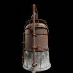 Rusted Metal Silo