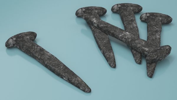 Rustic Hand Forged Nail