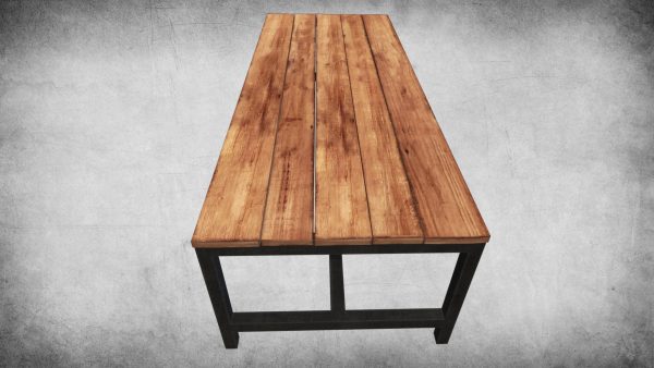 Rustic Wood Table 03