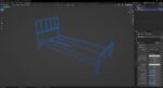 Rusty Bed 3D Model