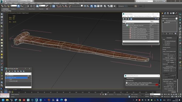 Rusty Iron Nail