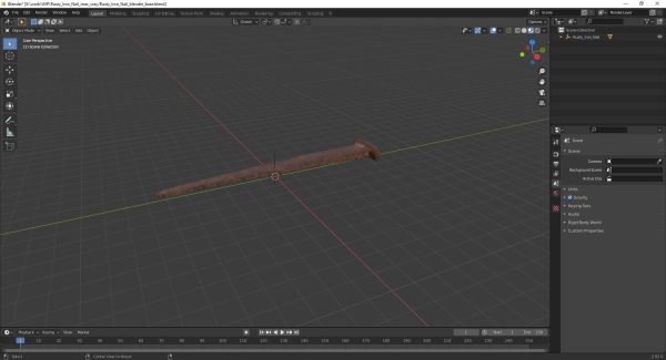 Rusty Iron Nail