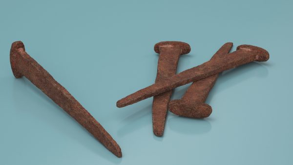 Rusty Iron Nail