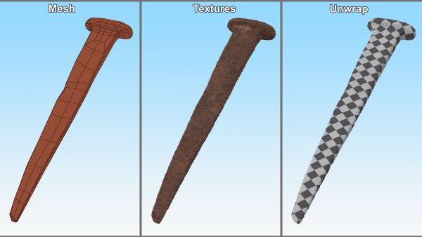 Rusty Iron Nail