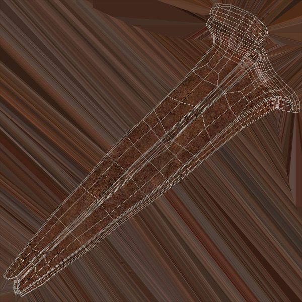 Rusty Iron Nail
