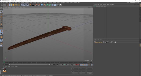 Rusty Iron Nail