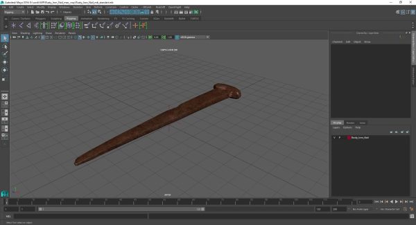 Rusty Iron Nail
