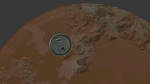 rusty metal barrel