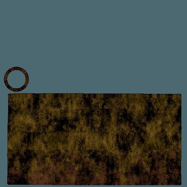 rusty metal barrel