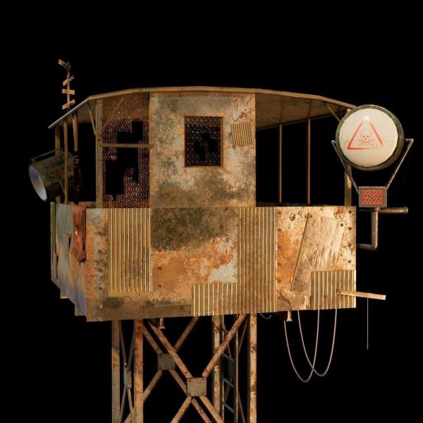 Rusty Military tower