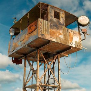 Rusty Military tower