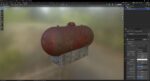 Rusty Oil Tank 3D Model