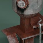 Rusty Old Oil Tank Game Ready Low Poly
