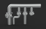 Rusty pipes