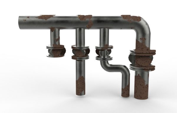 Rusty pipes