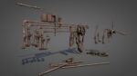 Rusty Plumbing Water Pipes v2