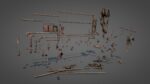 Rusty Plumbing Water Pipes v2