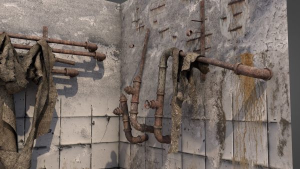 Rusty Plumbing Water Pipes v2