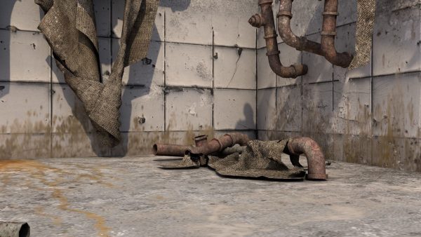 Rusty Plumbing Water Pipes v2