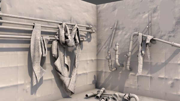 Rusty Plumbing Water Pipes v2