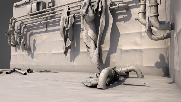 Rusty Plumbing Water Pipes v2